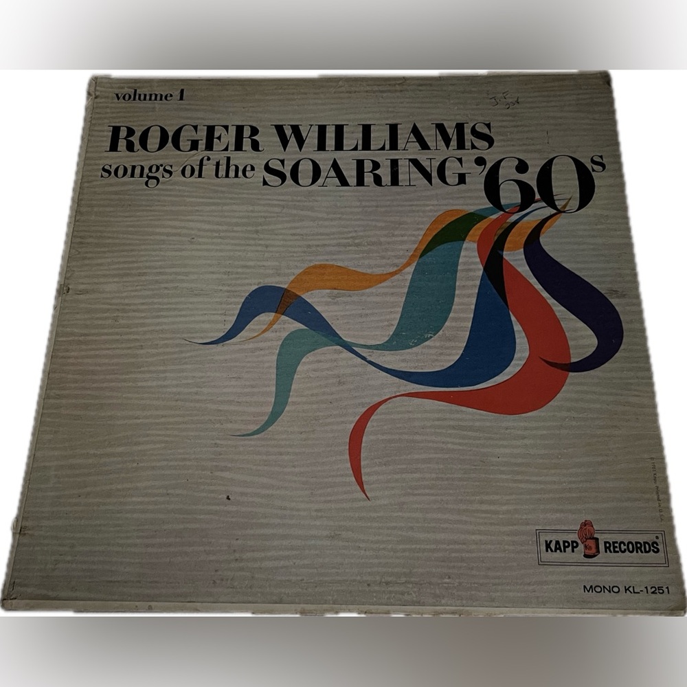 💙 Roger Williams Songs of the Roaring 60’s Vinyl Album